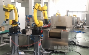 NMT-ZP-108 疫苗玻璃瓶小型預(yù)熱加固化自動裝配線(蘇州?？松?