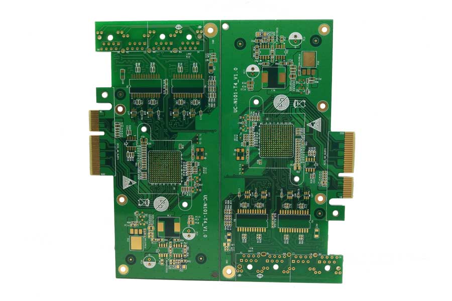 4層阻抗金手指電路板、物聯網、服務器、pcb線路板加工